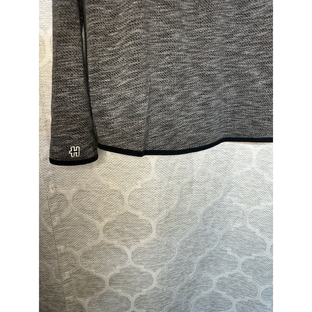 Homage Hustle Men's Full Zip Tech Fleece Performance Hoodie Gray Size Small - Picture 7 of 7
